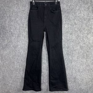 Theory Jeans Womens Size 26  Black High Rise Bootcut Stretch